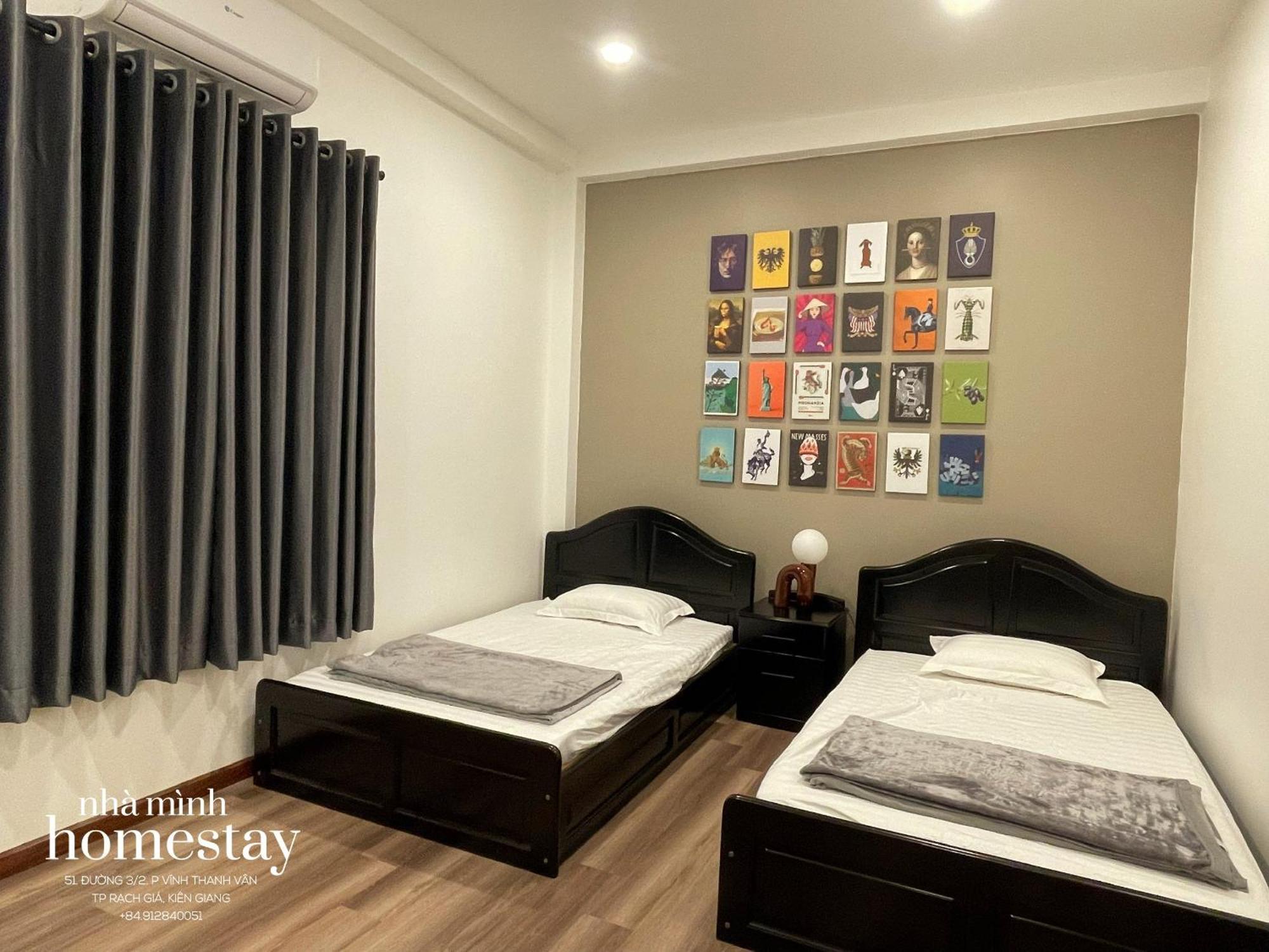 ראץ' גיאה Nha Minh Homestay מראה חיצוני תמונה